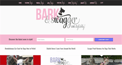 Desktop Screenshot of barkandswagger.com